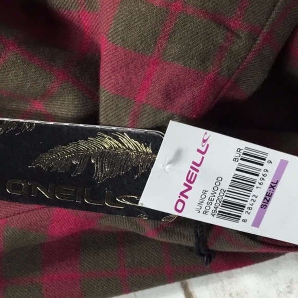 O'Neill Junior Rosewood Swing Jacket with Hood NWT - Picture 5 of 8